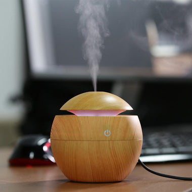 Wooden Design Aromatherapy Air Humidifier